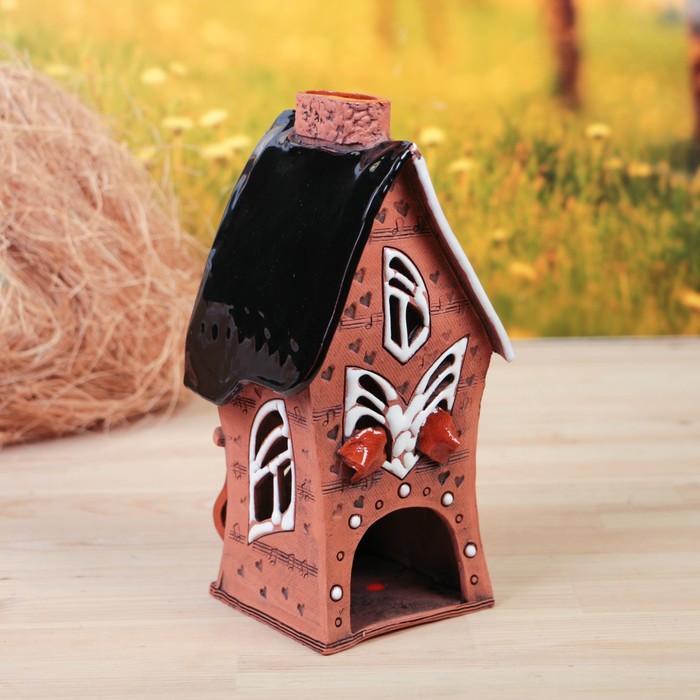 Аромалампа Домик «Мелодия», ручная работа