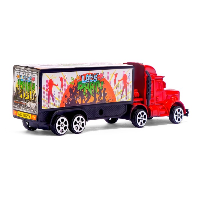 Грузовик инерционный "Фура", цвета МИКС