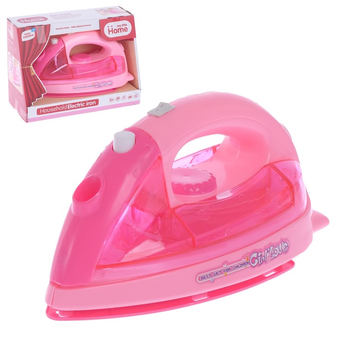 Утюг «Фиеста», со световым и звуковым эффектом, работает от батареек