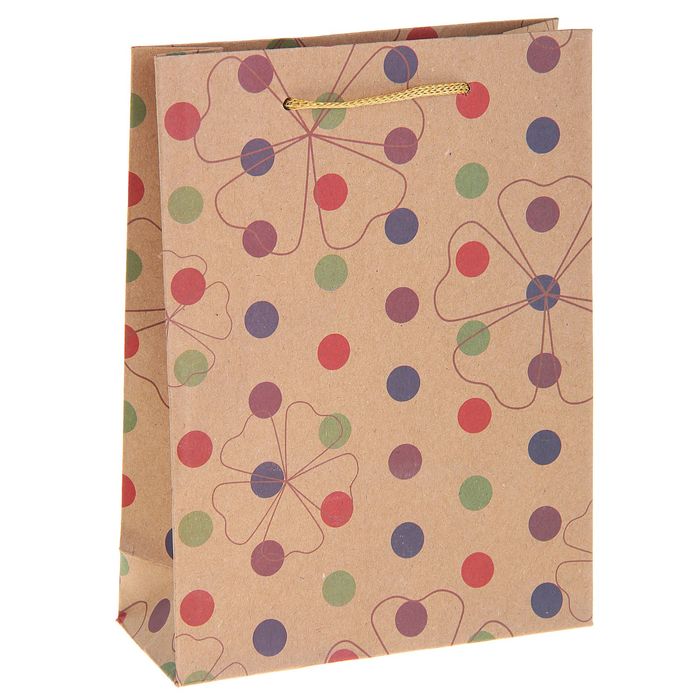 Пакет крафт "Горох"