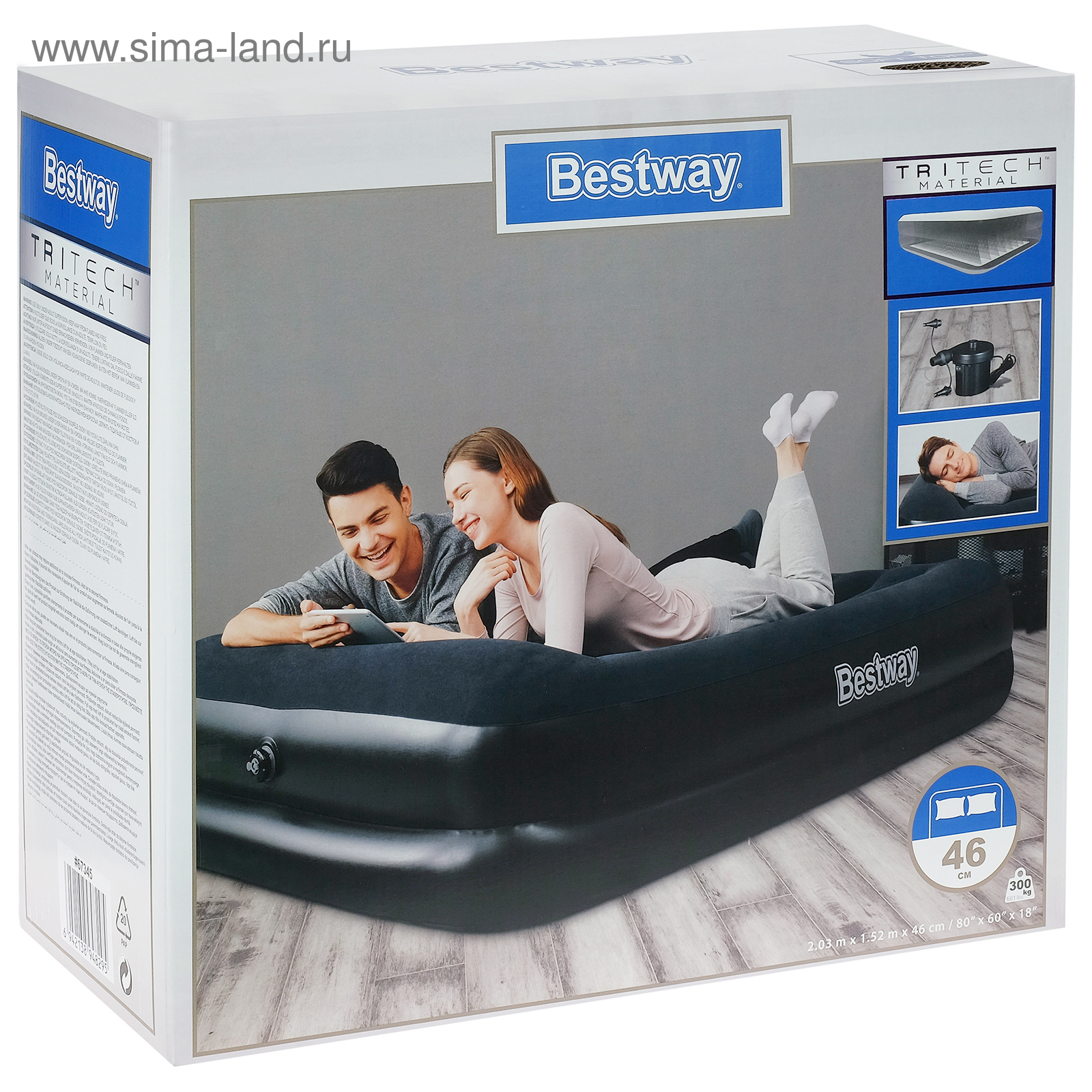 Надувной матрас bestway 67345