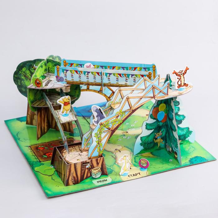 Игра бродилка 3D "Веселые приключения", Винни и его друзья