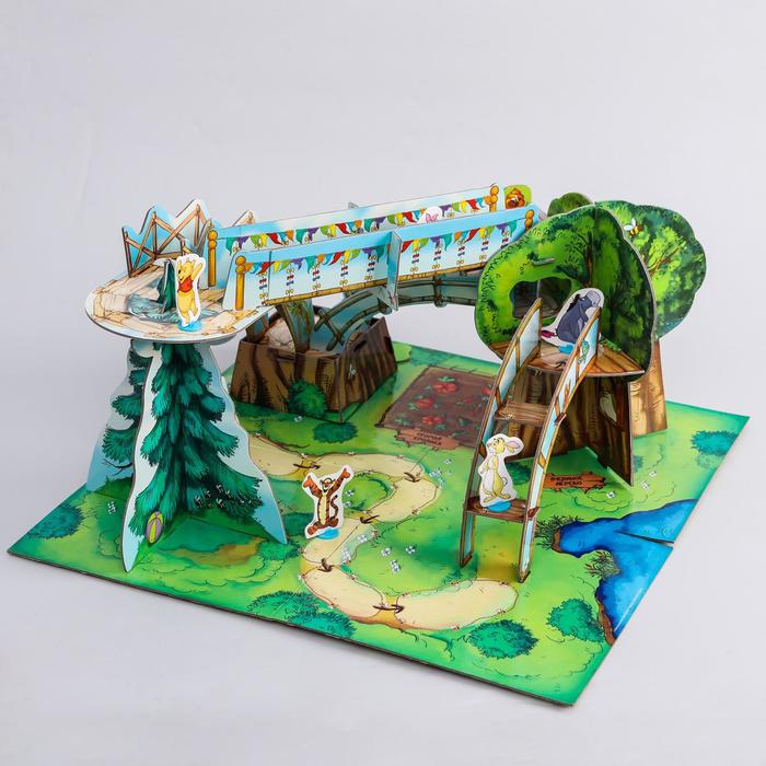 Игра бродилка 3D "Веселые приключения", Винни и его друзья