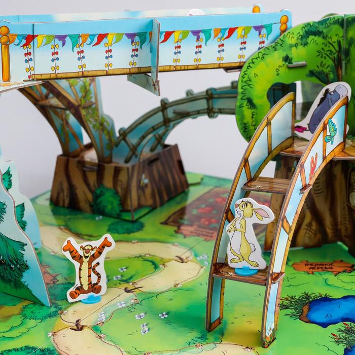 Игра бродилка 3D "Веселые приключения", Винни и его друзья