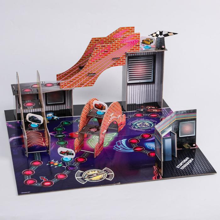 Игра бродилка 3D "Трасса чемпионов", Тачки