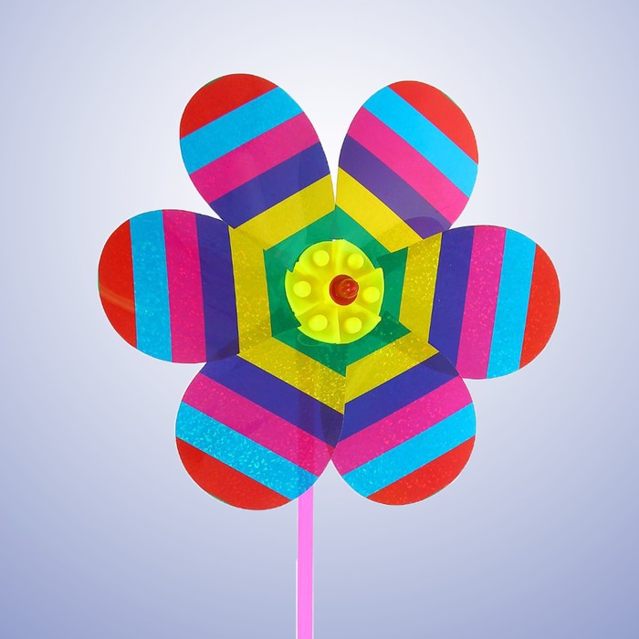 Ветерок "Полосатик" голографический