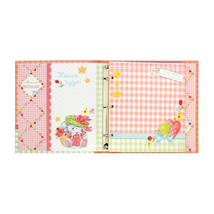 Фотоальбом для творчества "Наша любимая малышка" с наклейками