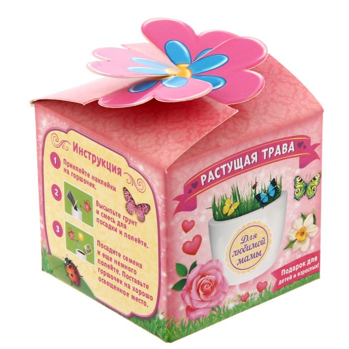 Прорастайка с наклейками "Для любимой мамы"