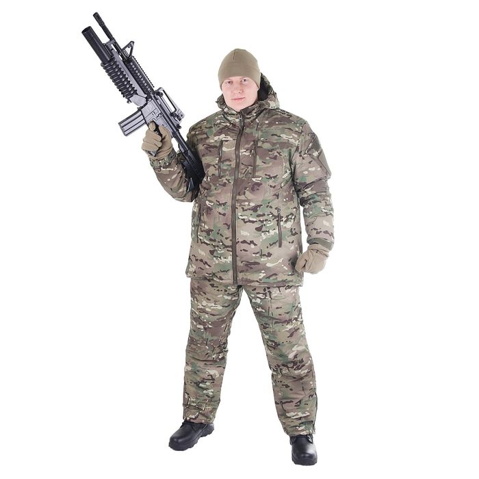 Костюм для спецназа всесезонный МПА-38 (-50С) (тк.курт. мембр. 250) мультикам (56/5)