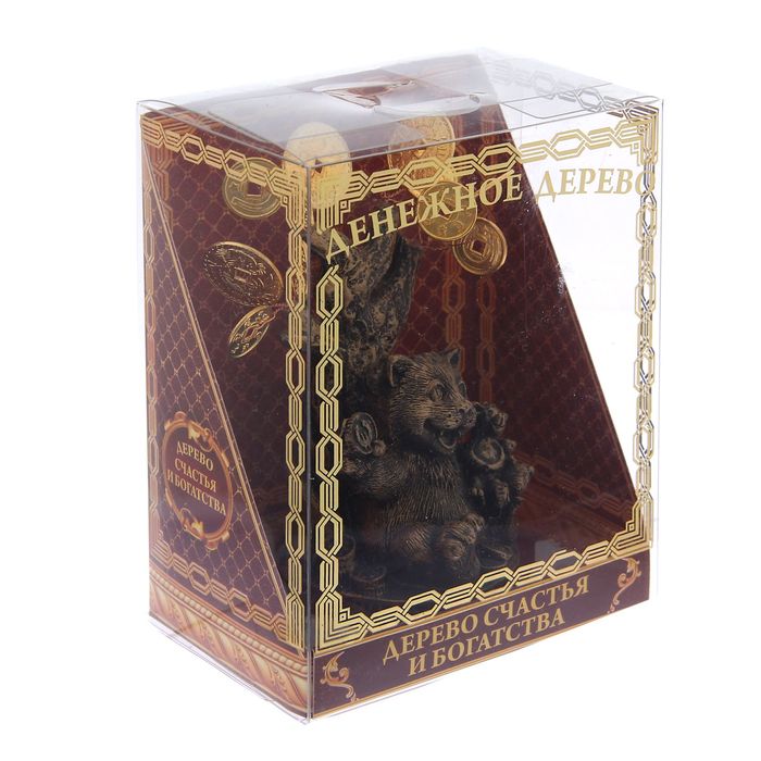 Денежное дерево "Живите в счастье и богатстве"