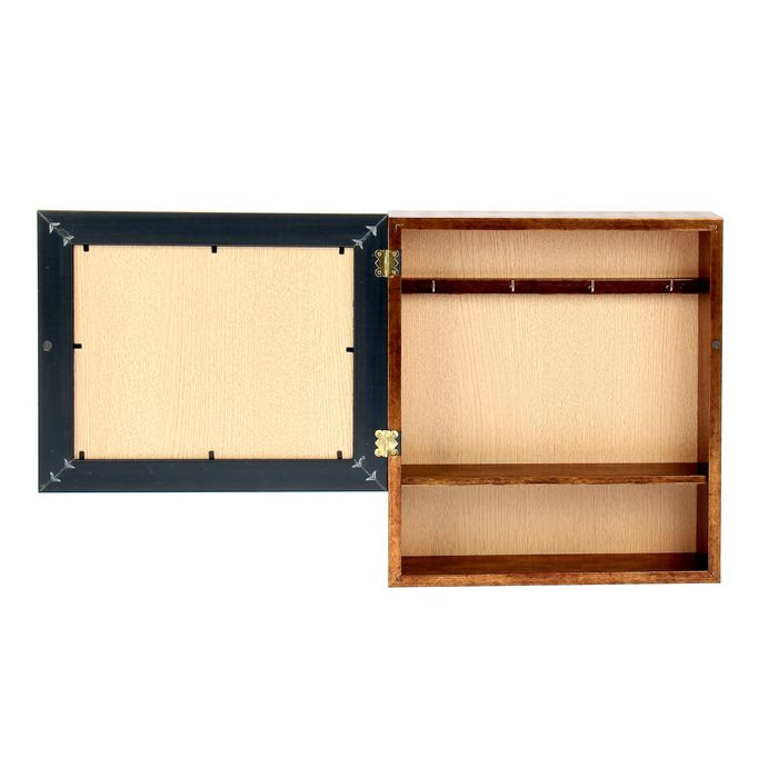 Ключница с полочкой "Букет сирени"