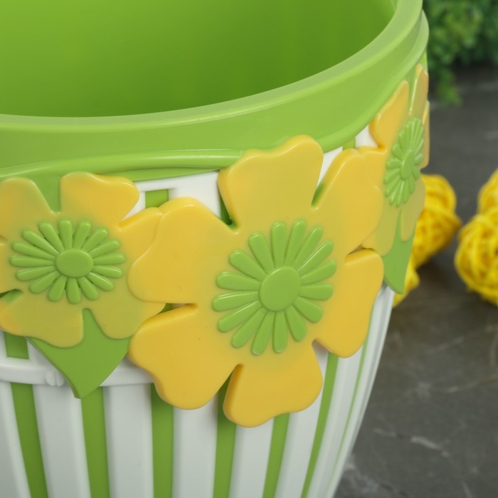 Кашпо 1,5 л "Лоза", цвет МИКС