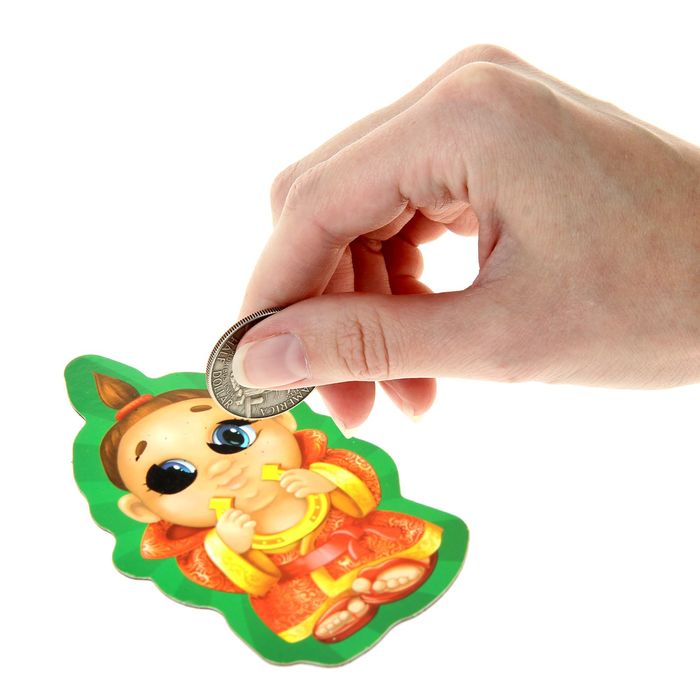 Волшебный талисман ЧудоСан "На удачу!", 10х10 см