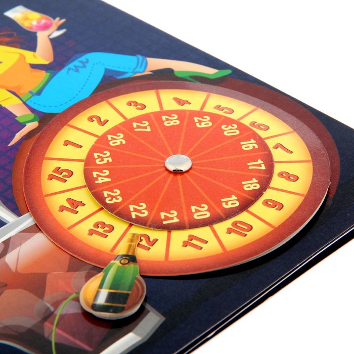 Игра с рулеткой "Рулетка выпивная"