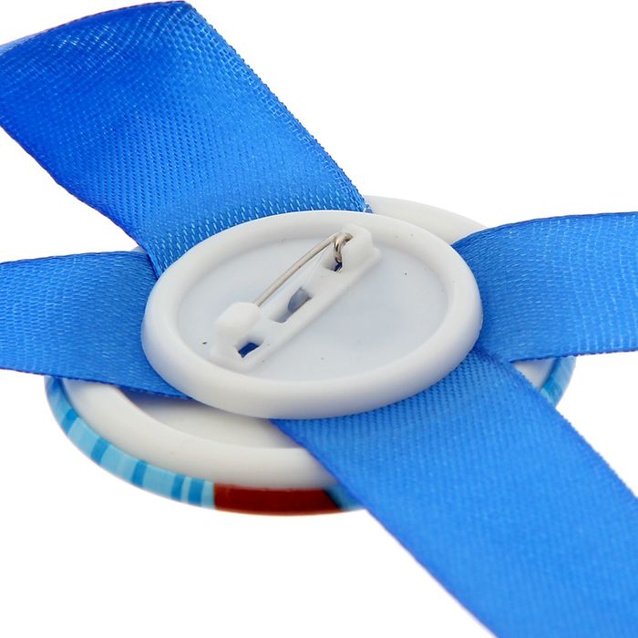 Значок с лентой "Самая лучшая команда"