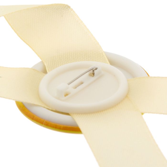 Значок с лентой "Прекрасная свидетельница"