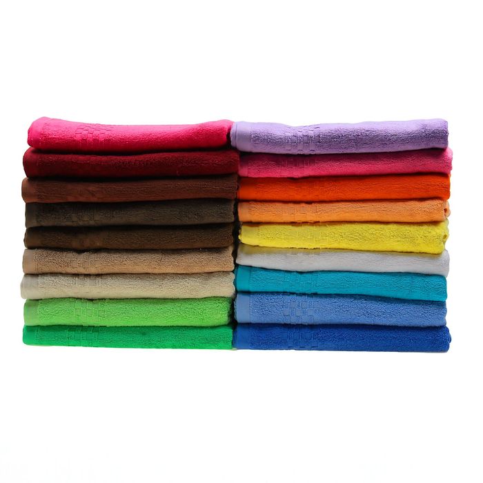 Полотенце Collorista банное однотонное, цвет табак, размер 100х150 см +/- 3 см, 400 г/м2