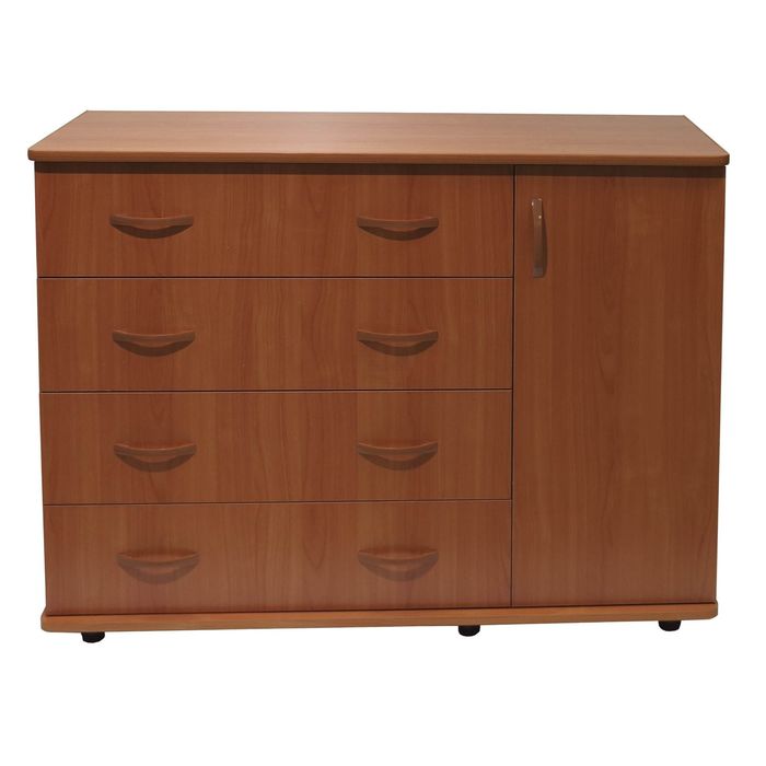 Комод Мичиган 1200х450х900 Вишня Оксфорд.