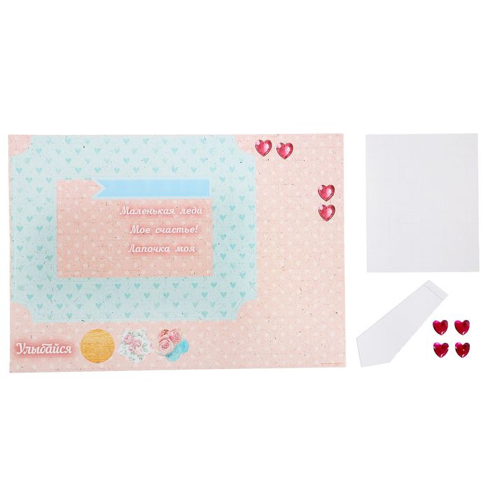 Фоторамка для декорирования "Маленькая леди" + декор