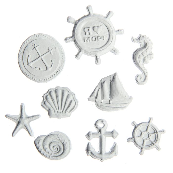 Молд для творчества «Я люблю море», 8 × 8 см