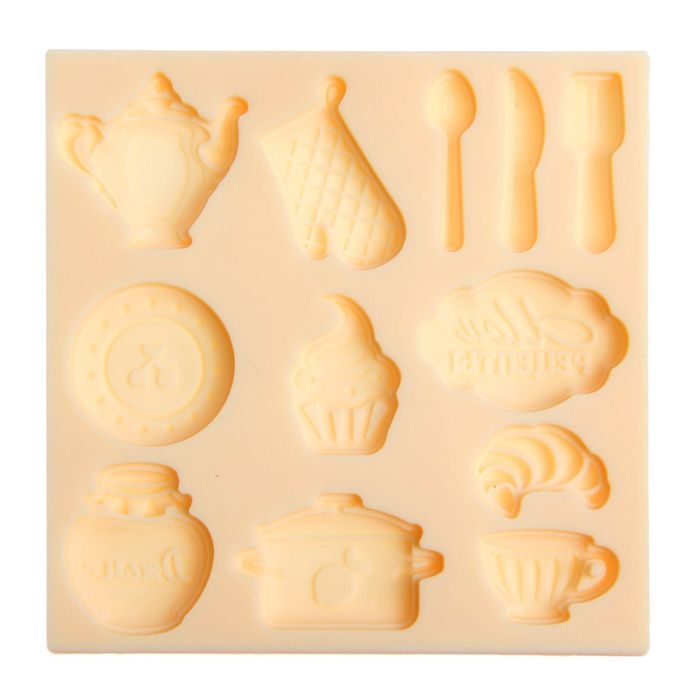 Молд для творчества "Мои рецепты", 8 х 8 см