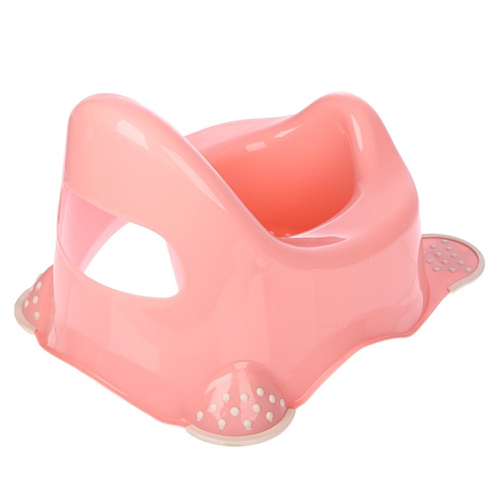 Горшок детский антискользящий, цвета МИКС