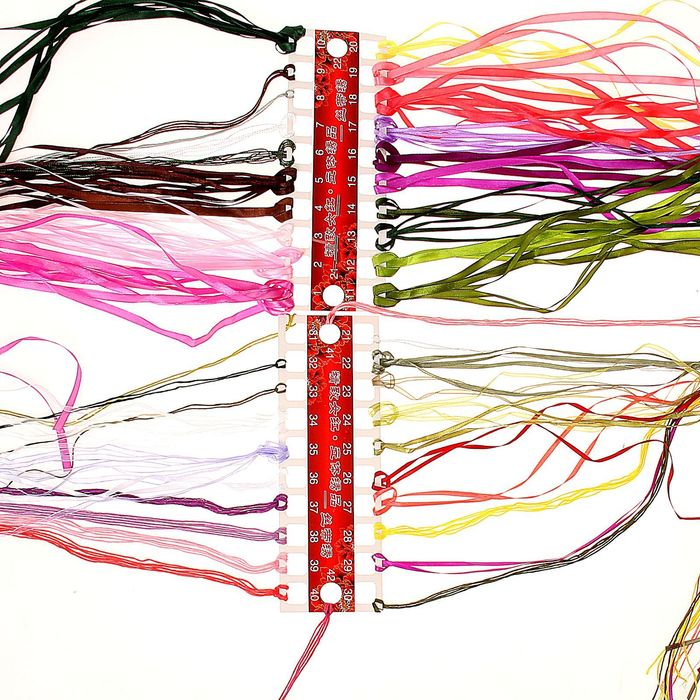 Набор для вышивания лентами "Восхитительный сад" размер основы 65*50 см