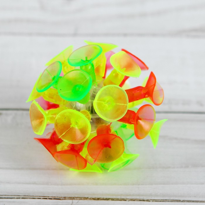 Мяч-липучка световой, 6,5 см