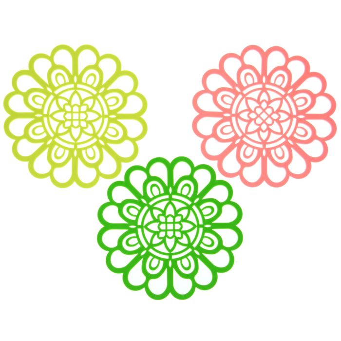 Подставка под горячее 19 см "Солнечный день", цвета МИКС