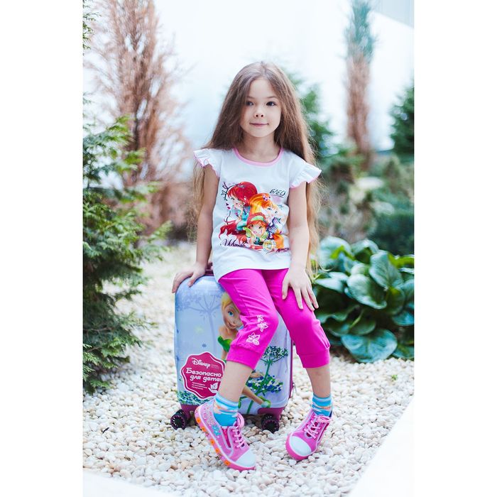 Бриджи для девочки, рост 110 см (5 лет), цвет фуксия Л471_Д