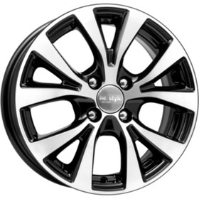 

Диск литой K K Solaris-FL (КС685) 6x15 4x100 ET48 d54.1 алмаз-чёрный