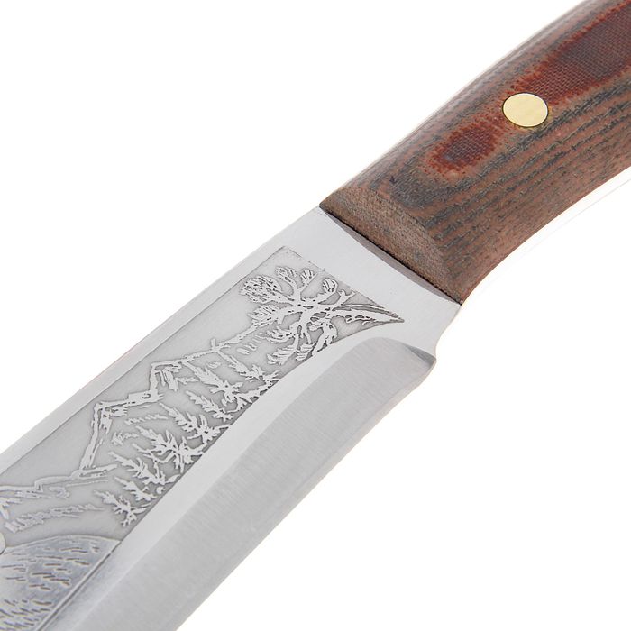 Нож НС-74 г.Златоуст, рукоять-текстолит, сталь 40Х10С2М