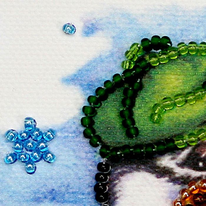 Набор для вышивки бисером "Дятел"