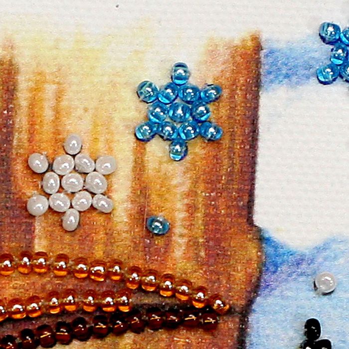 Набор для вышивки бисером "Дятел"