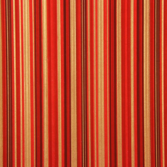 Бумага упаковочная крафт "Серебро люкс", красно-золотой, 0.5 х 10 м