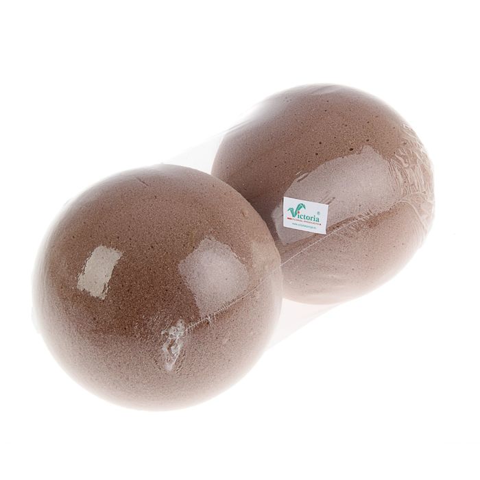 Губка флористическая "Виктория", шар, для сухоцветов 17 см