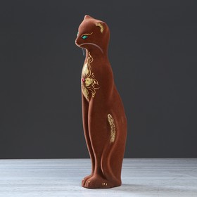 

Копилка "Кошка Багира", покрытие флок, коричневая, 43 см, микс
