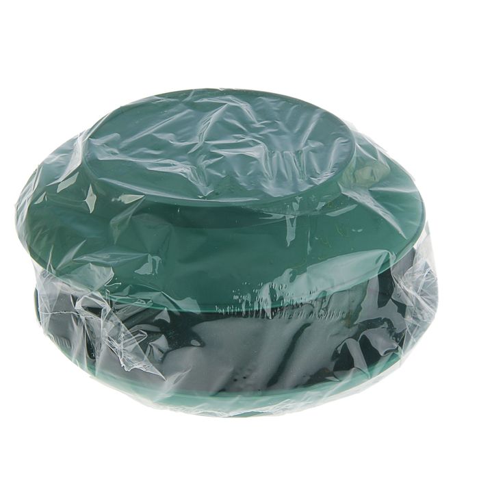 Губка флористическая "Виктория", цилиндр с поддоном, большой 27 х 8 см