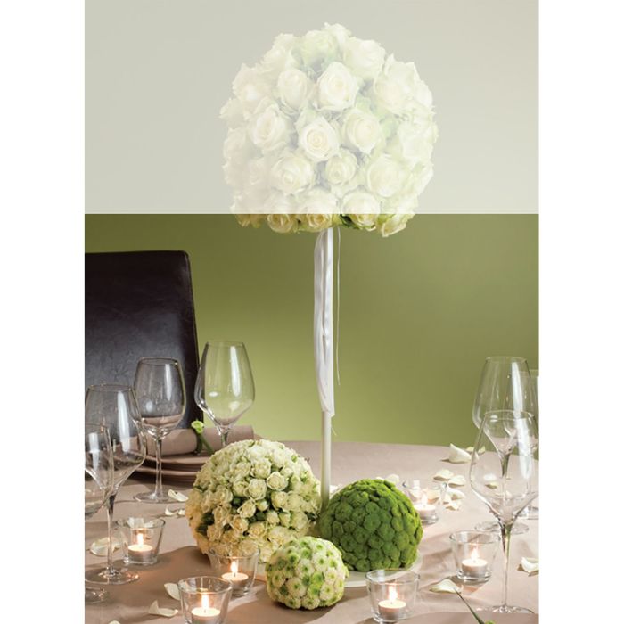 Губка флористическая "Виктория", шар, 25 см