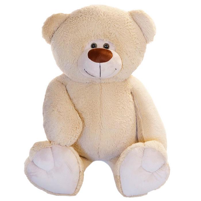 Мягкая игрушка "Мишка Веня", цвет бежевый, 125 см