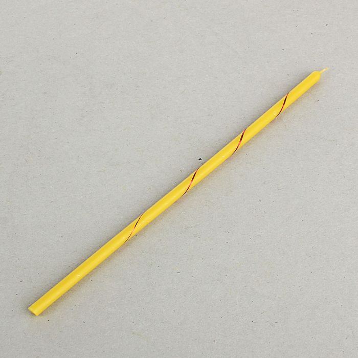 Свечи праздничные, пасхальные, жёлтые, 50шт