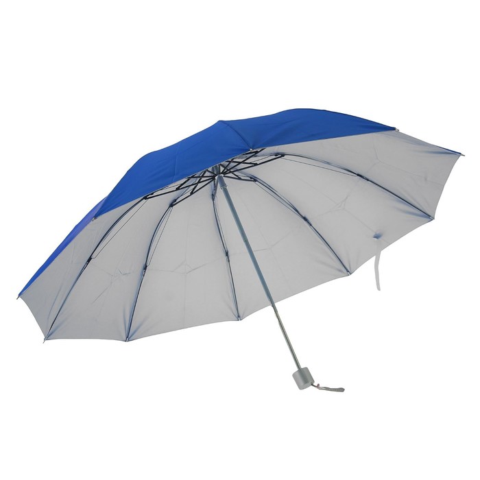 Зонт механический "Однотонный", R=54см, цвет МИКС