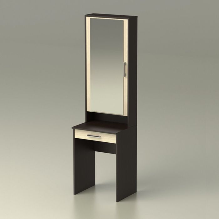 Трюмо "Танго" 550х450х1900, венге, дуб млечный