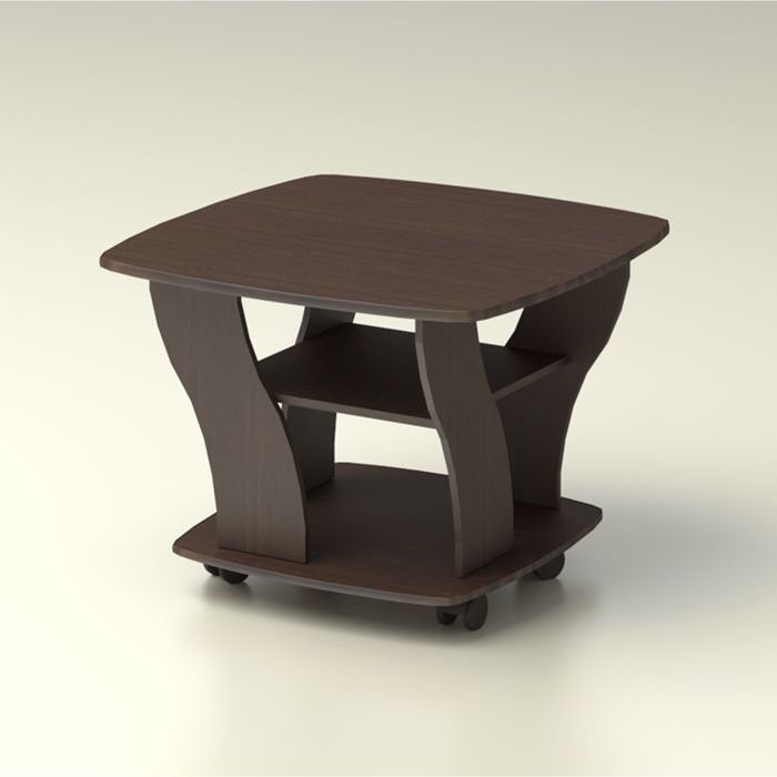 Стол журнальный "Лоза" 750х750х540, венге