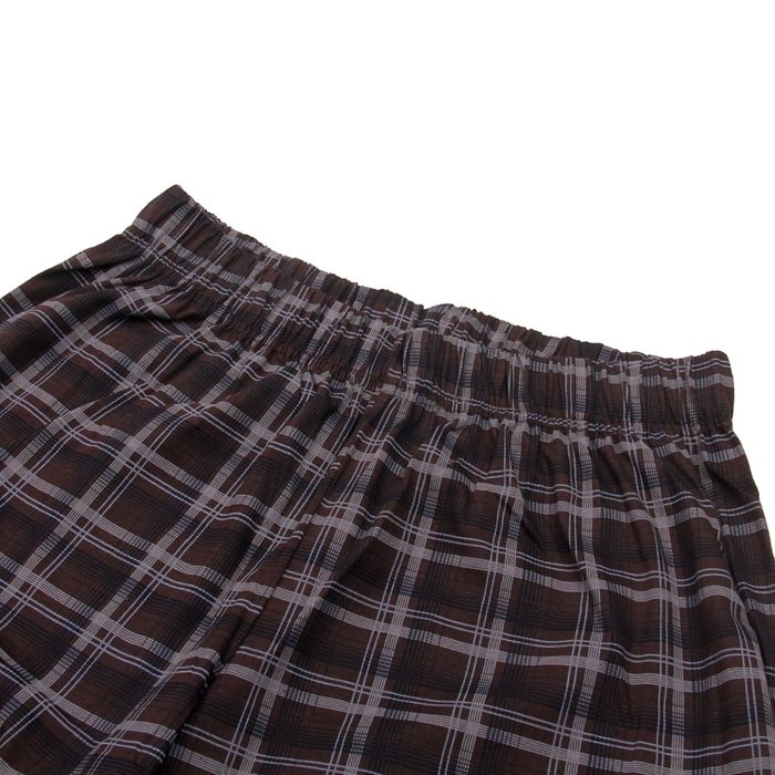 Комплект мужской (джемпер, брюки), размер 48, цвет коричневый (арт. 945)