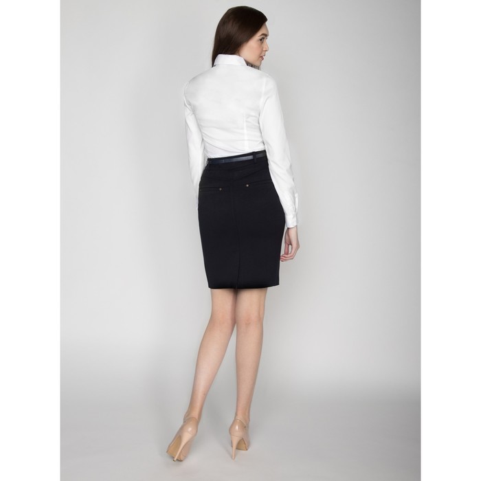 Юбка женская 361, размер 42, рост 170, цвет синий