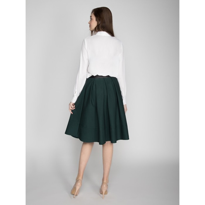 Юбка женская 463, размер 42, рост 170, цвет зеленый