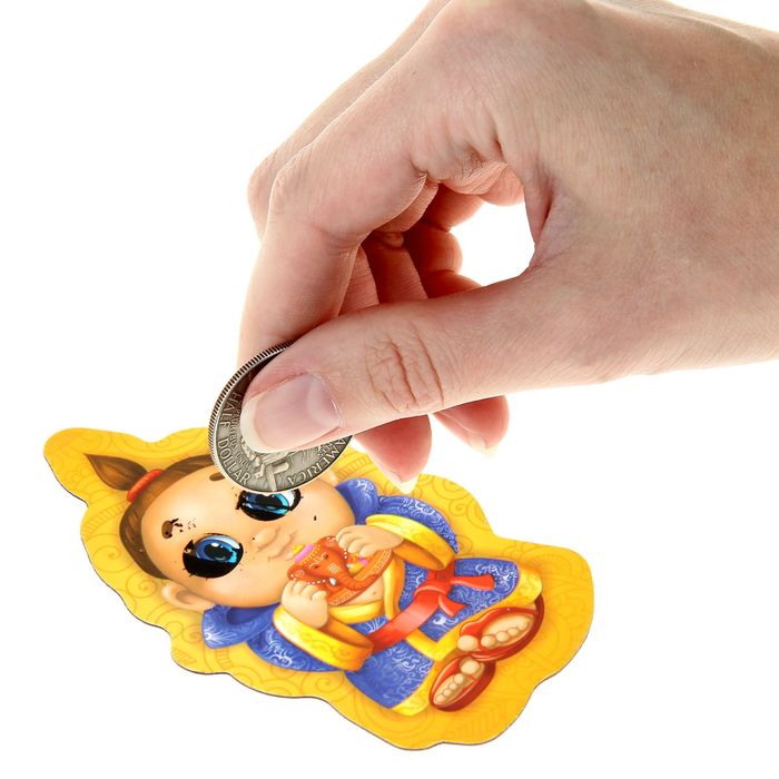 Волшебный талисман ЧудоСан "На везение!", 10х10 см