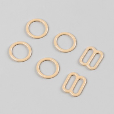 Комплект для бретелей, цвет бежевый