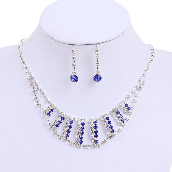 Набор 2 предмета: серьги, колье "Легкий флирт" клеопатра, цвет МИКС